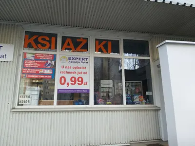 KSIĘGARNIA SKLEP PAPIERNICZY AGENCJA OPŁAT EXPERT WYDRUKI KSERO DRUKOWANIE